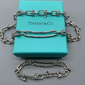 Tiffany HardWear Link Necklace & Bracelet Set